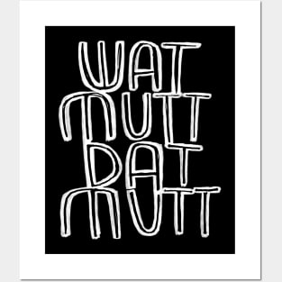 Wat mutt, dat mutt Posters and Art